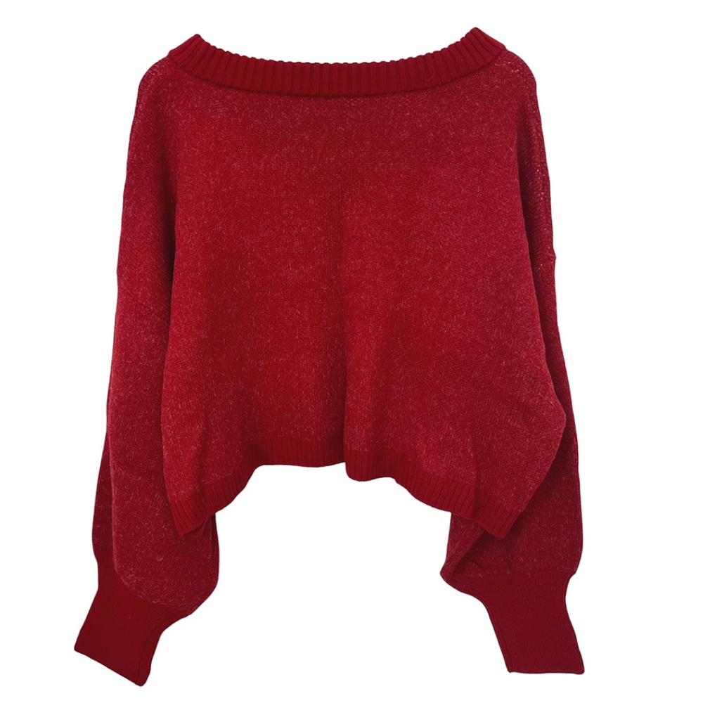 Urban Outfitters Fair Isle Print Cropped Pullover Sweater XL - Picture 4 of 11